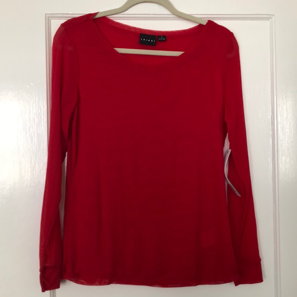 Tribal long-sleeve lightweight shirt
